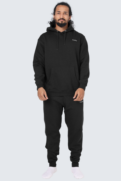 MU Moon Sweatshirt Fleece + Hoodie - Black