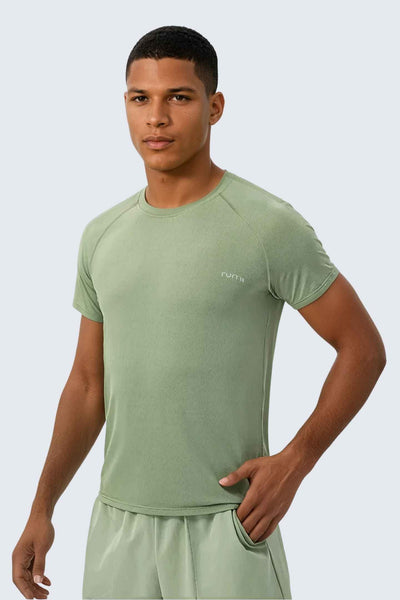 U Sun Fit Tee Terra - Pistachio