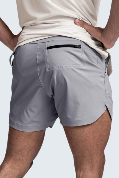 U StarAir Train Shorts 4" - Pebble