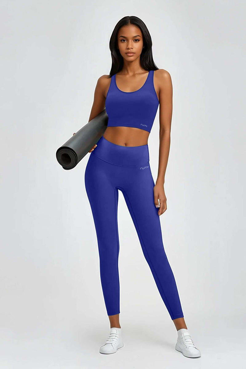 W SunSoft Tank Bra - Cobalt