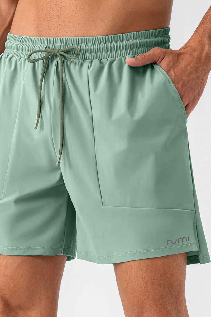 U StarAir Train Shorts 4" - Peacock Light