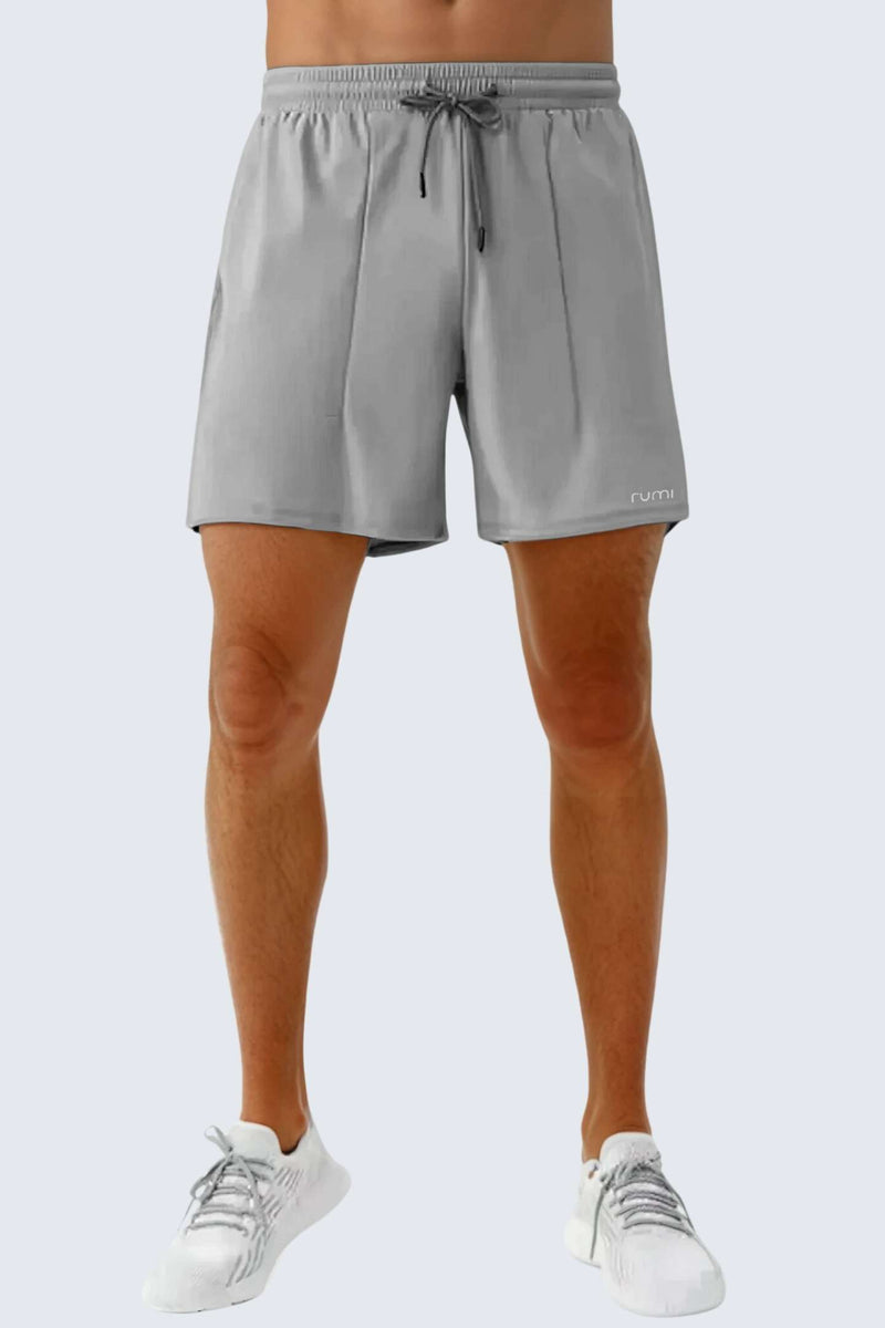 U StarAir Train Shorts 4" - Pebble