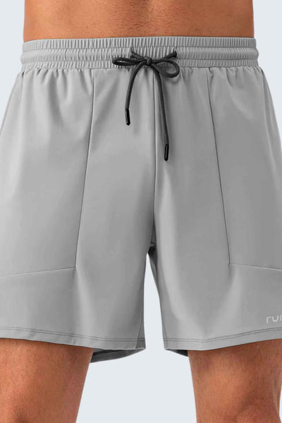 U StarAir Train Shorts 4" - Pebble