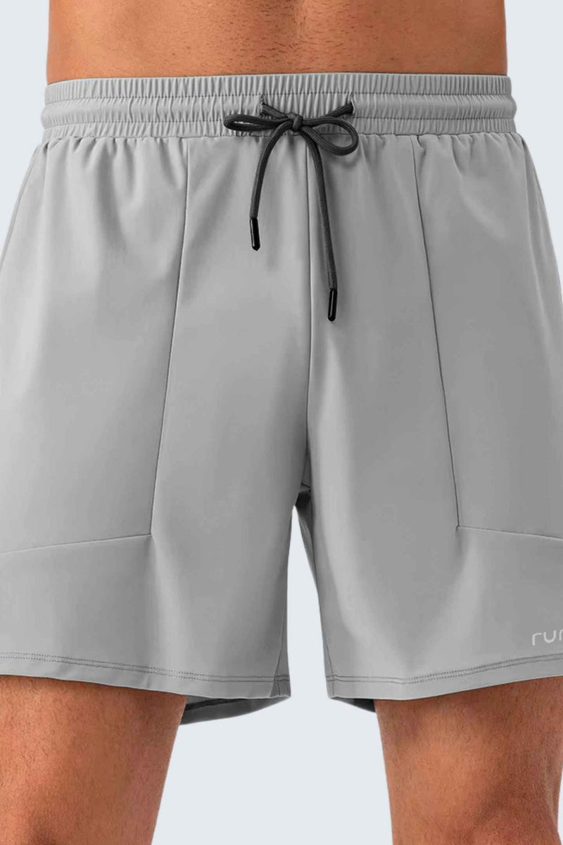 U StarAir Train Shorts 4" - Pebble