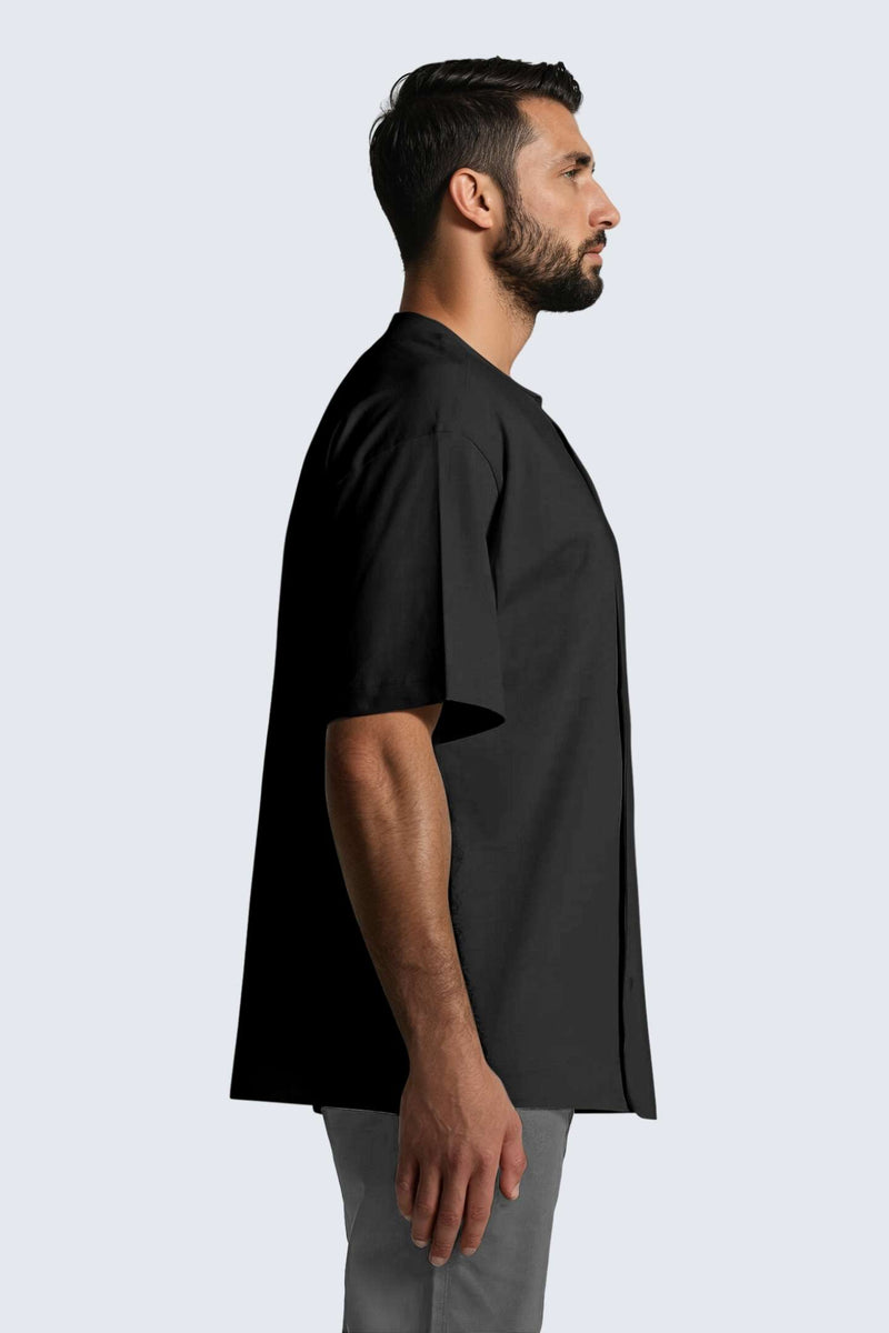 MU Moon Wrap Shirt - Black