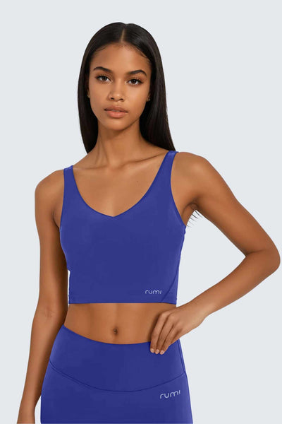 W SunSoft Tank Bra - Cobalt
