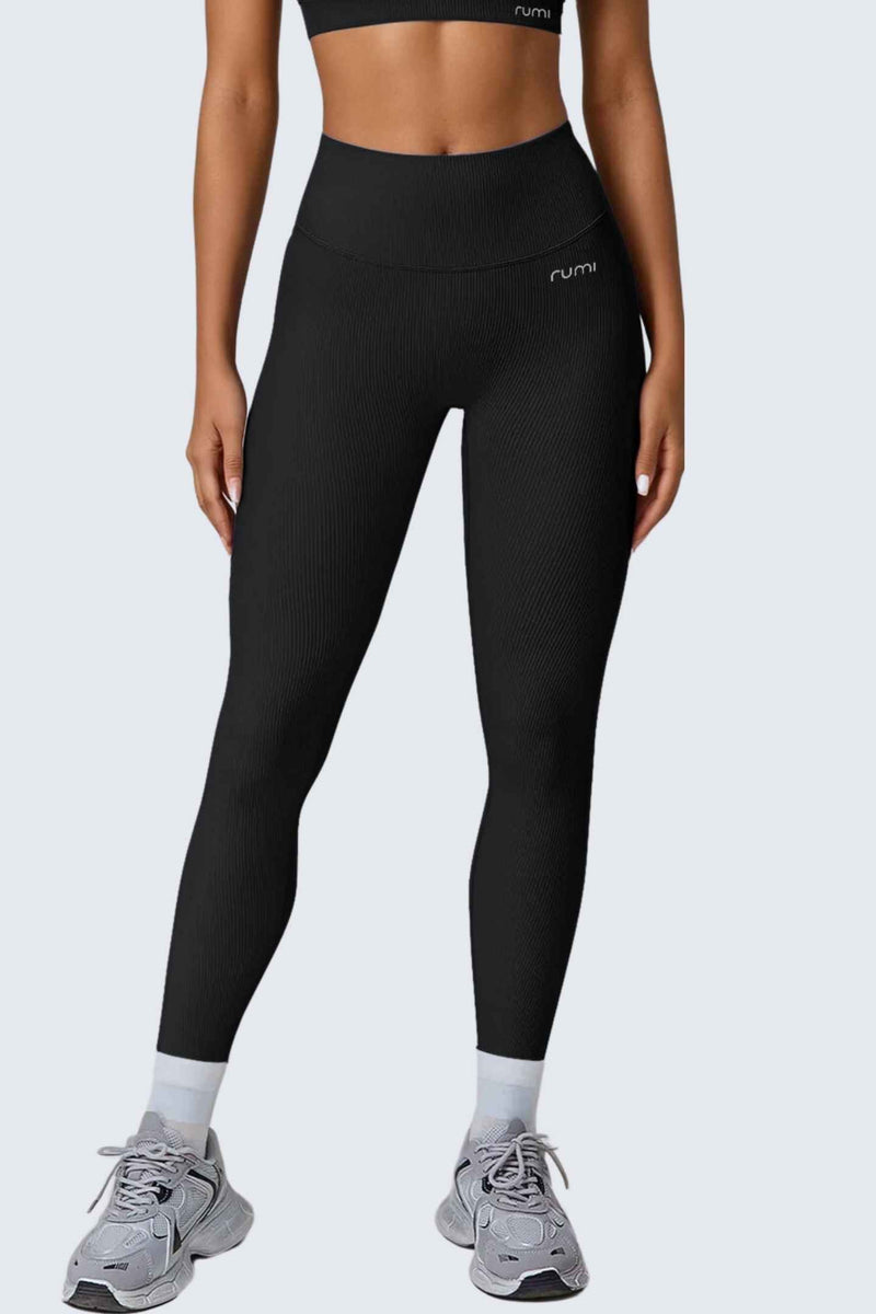 W SunRib Fit Pants 25" - Black