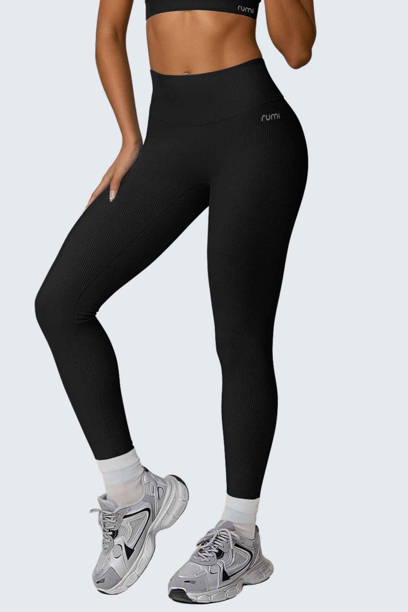 W SunRib Fit Pants 25" - Black