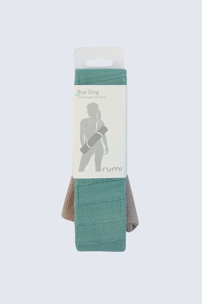 Boa Sling - Yoga Mat Carrier - Peacock