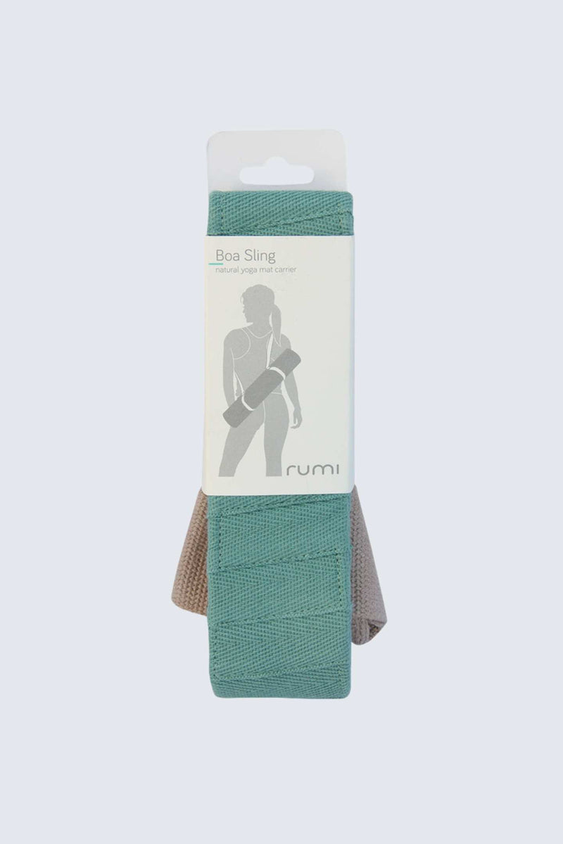 Boa Sling - Yoga Mat Carrier - Peacock