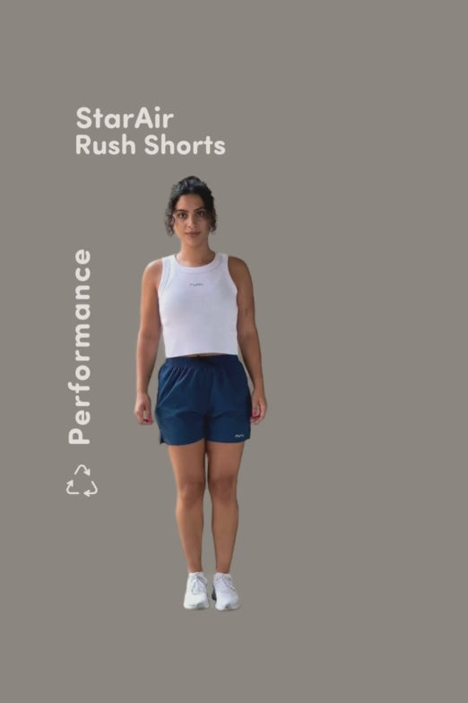 Shorts: Rumi Earth - U StarAir Rush Shorts - Indigo - R125005