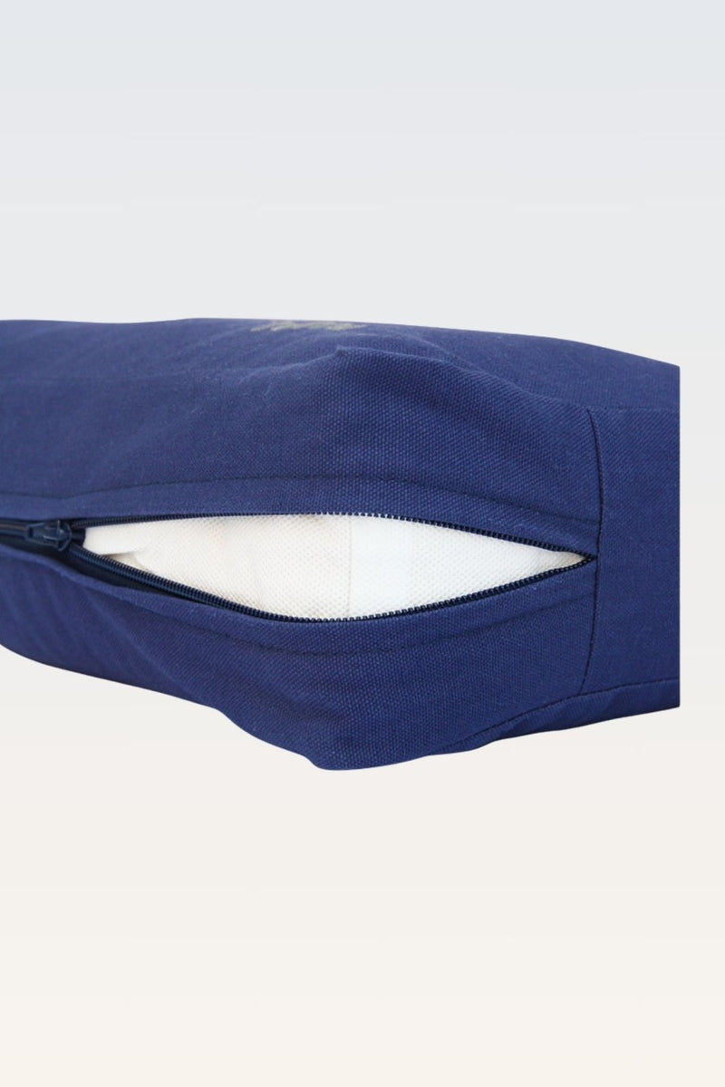 Rumi Earth - Cotton Yoga Bolster – Lean - Midnight - RU - YCB - LN - MT - Yoga Props