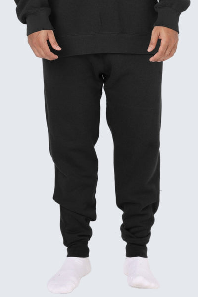 Rumi Earth - MU Moon Sweatpants Fleece Slim - Black - R514675BKP - M - Bottoms