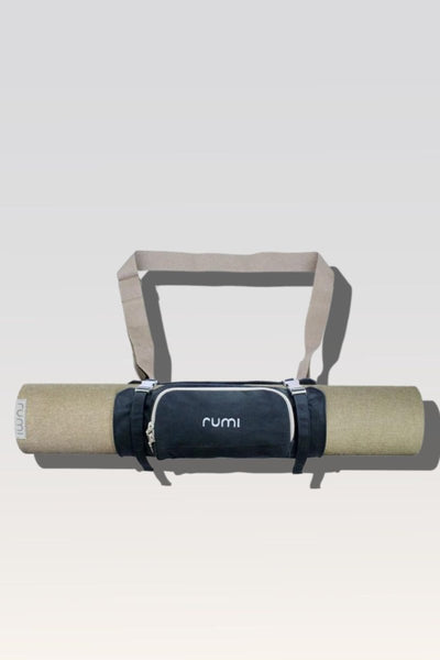 Rumi Earth - Origami Mat Carrier - Graphite - RU - OMC - 01 - DG - Yoga Mat Carrier