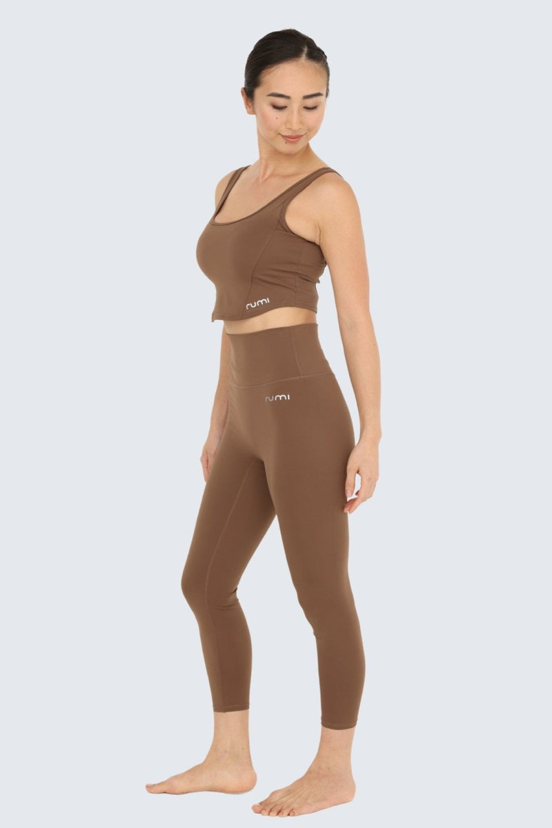 Rumi Earth - W Sun Zen Pants 25" - Light Cocoa - R124112LCP - Bottoms