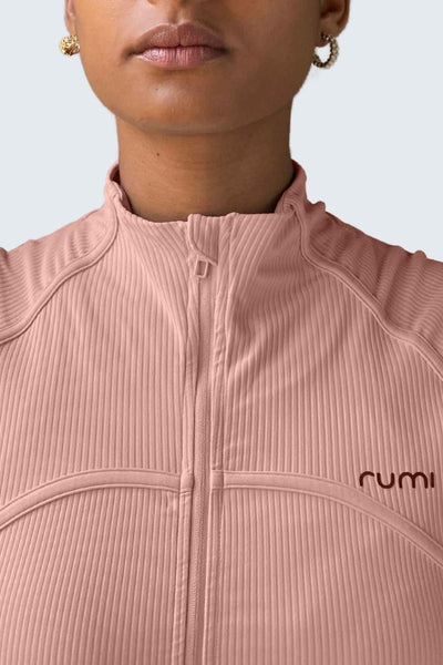 Rumi Earth - W SunRib Fit Jacket - Coral Light - R128201CLP - Jacket