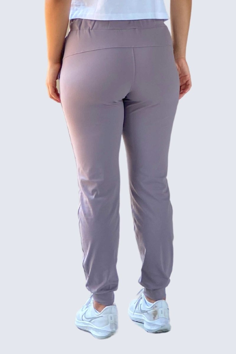 Rumi Earth - W SunSoft Joggers + Pockets 30" - Ash Plum - R124201APP - Bottoms